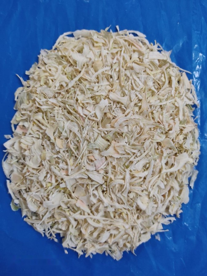 Dehydrated Leek White slices